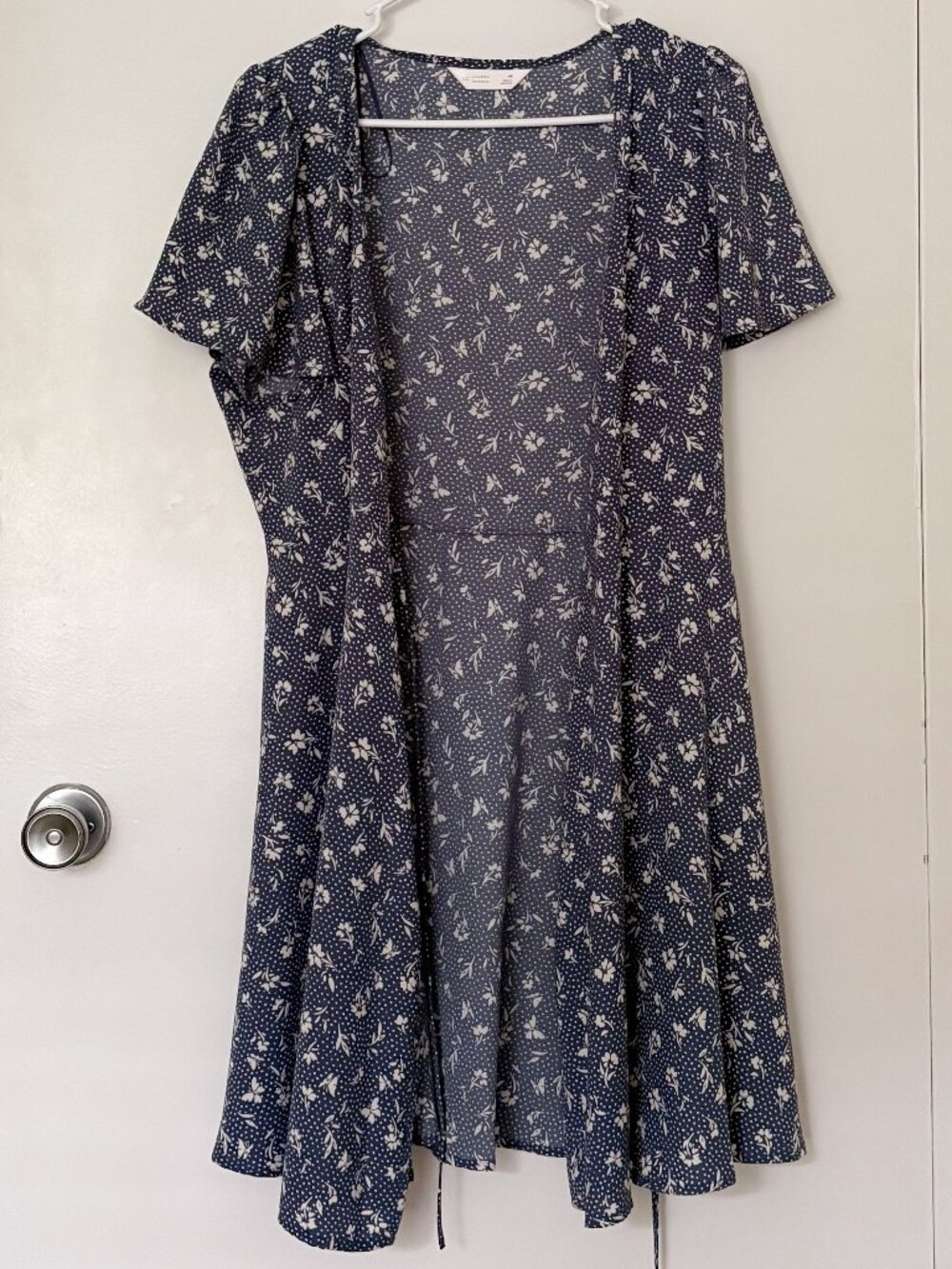 Lauren Conrad Blue Wrap Dress